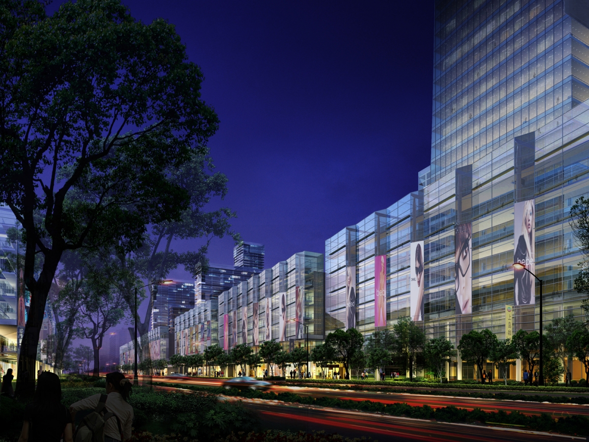 Putuo_ CaoYang Road Perspective