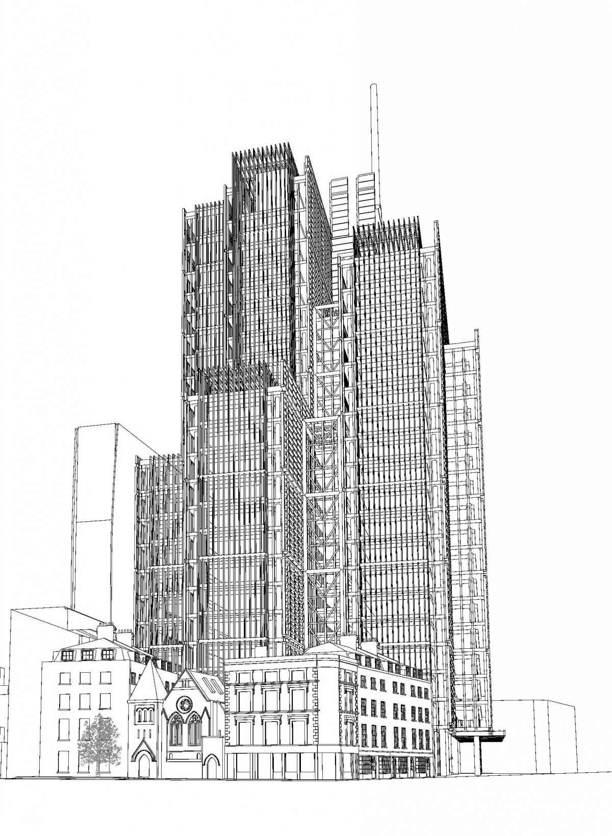 UBS HQ_ Massing 1